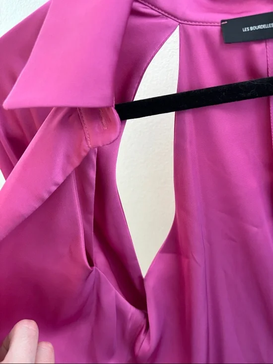 Les Bourdelles Des Garçons Size 44 Cutout Top/Lounge Wear, Made in Italy, New - Picture 8 of 16